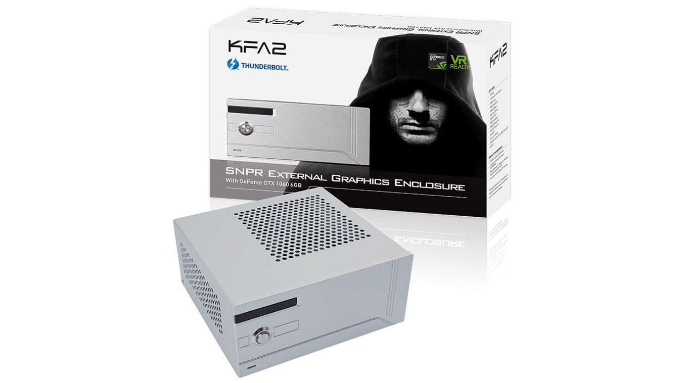 kfa2 snpr gtx 1060 egpu thunderbolt videokártya 