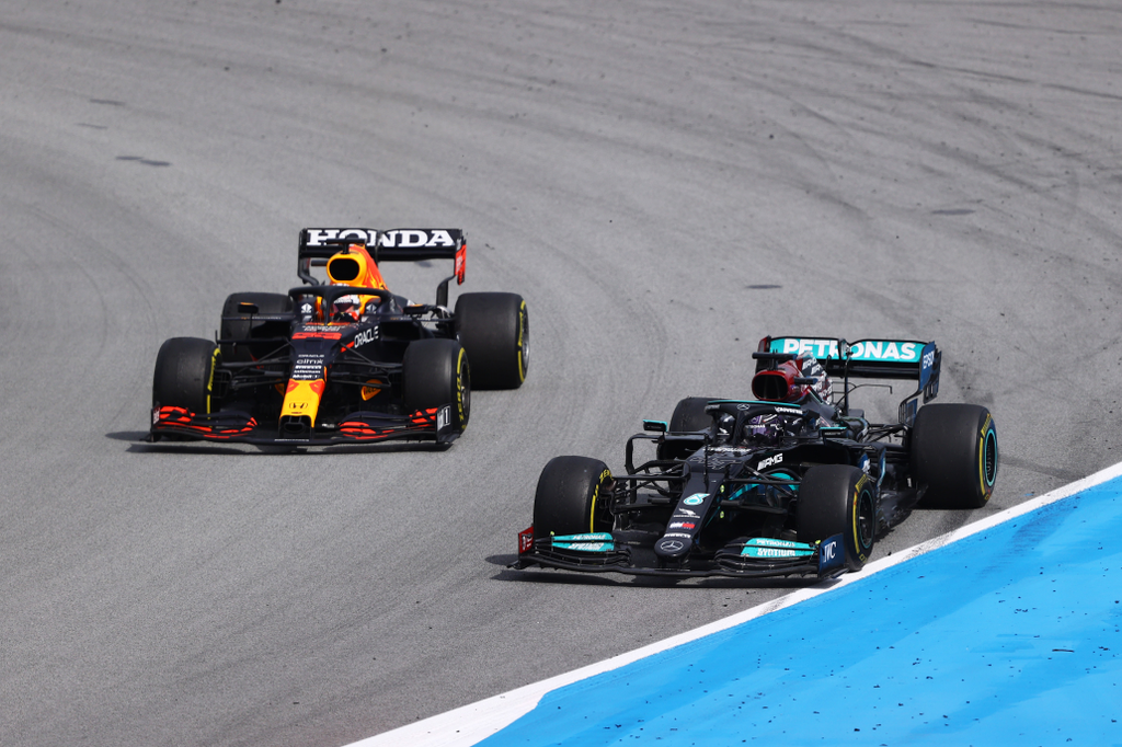 Forma-1, Spanyol Nagydíj, Lewis Hamilton, Mercedes, Max Verstappen, Red Bull 