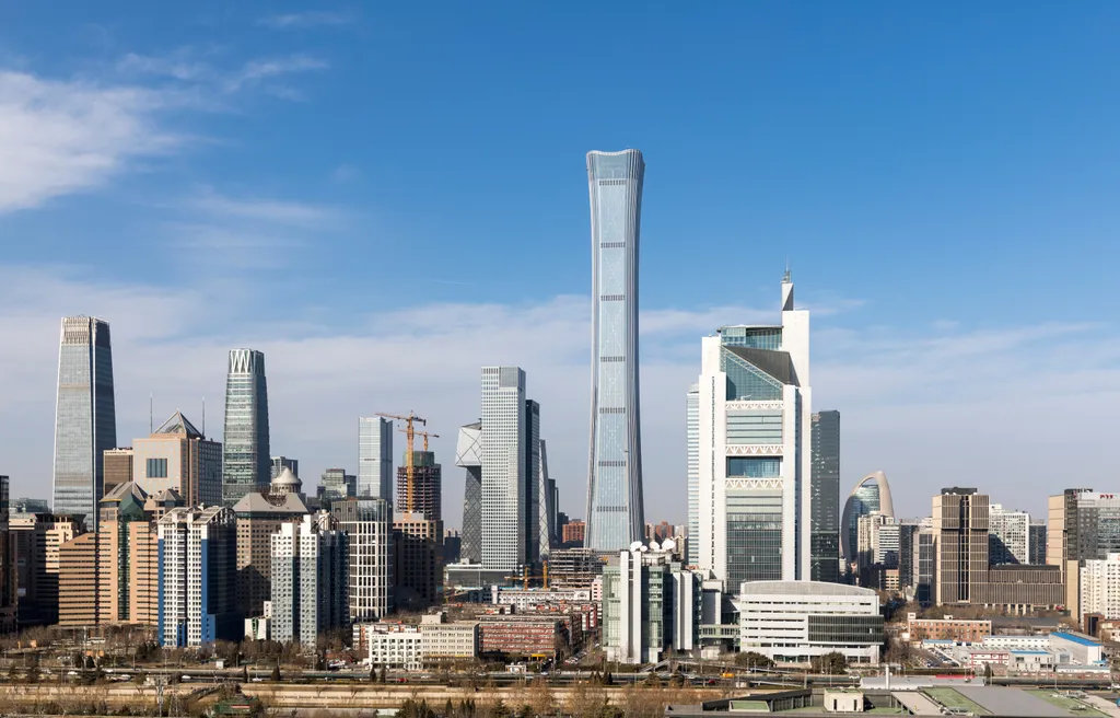 China Zun, Peking, felhőkarcoló, kína 