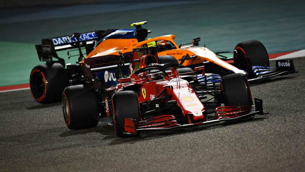 Forma-1, Charles Leclerc, Lando Norris, McLaren, Ferrari, Bahreini Nagydíj 