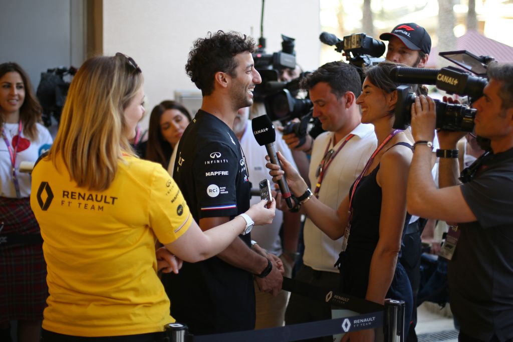 Forma-1, Daniel Ricciardo, Renault F1 Team, Bahreini Nagydíj 