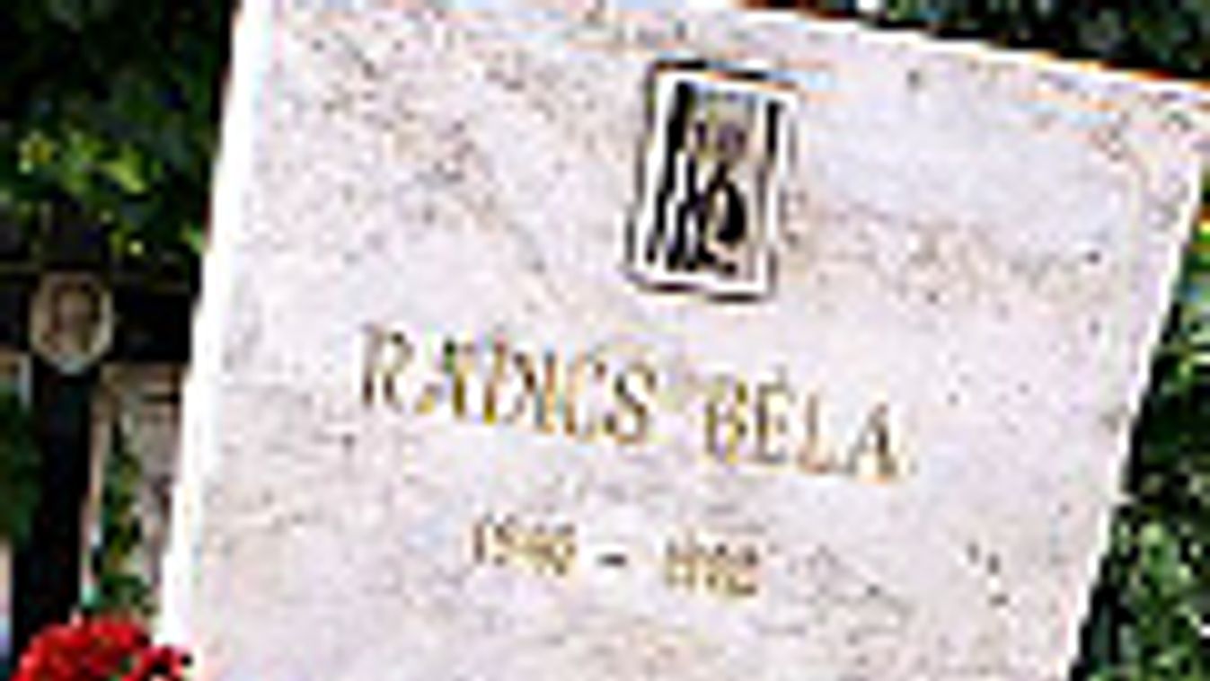 Radics Béla sírja