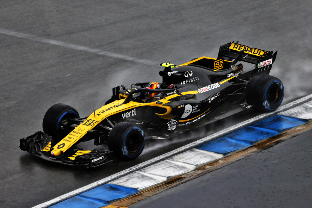 A Forma-1-es Német Nagydíj szombati napja, Carlos Sainz, Renault Sport Racing 
