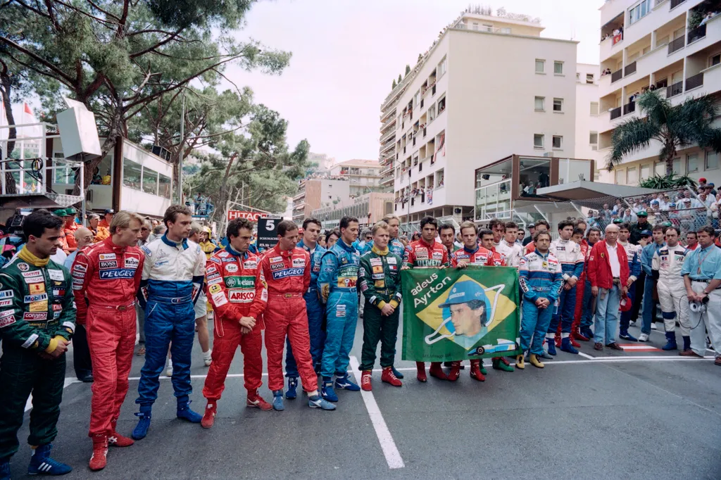Forma-1-es Monacói Nagydíj, Monaco, Monte-Carlo, 1994, Senna, gyász, Michael Schumacher, Benetton 