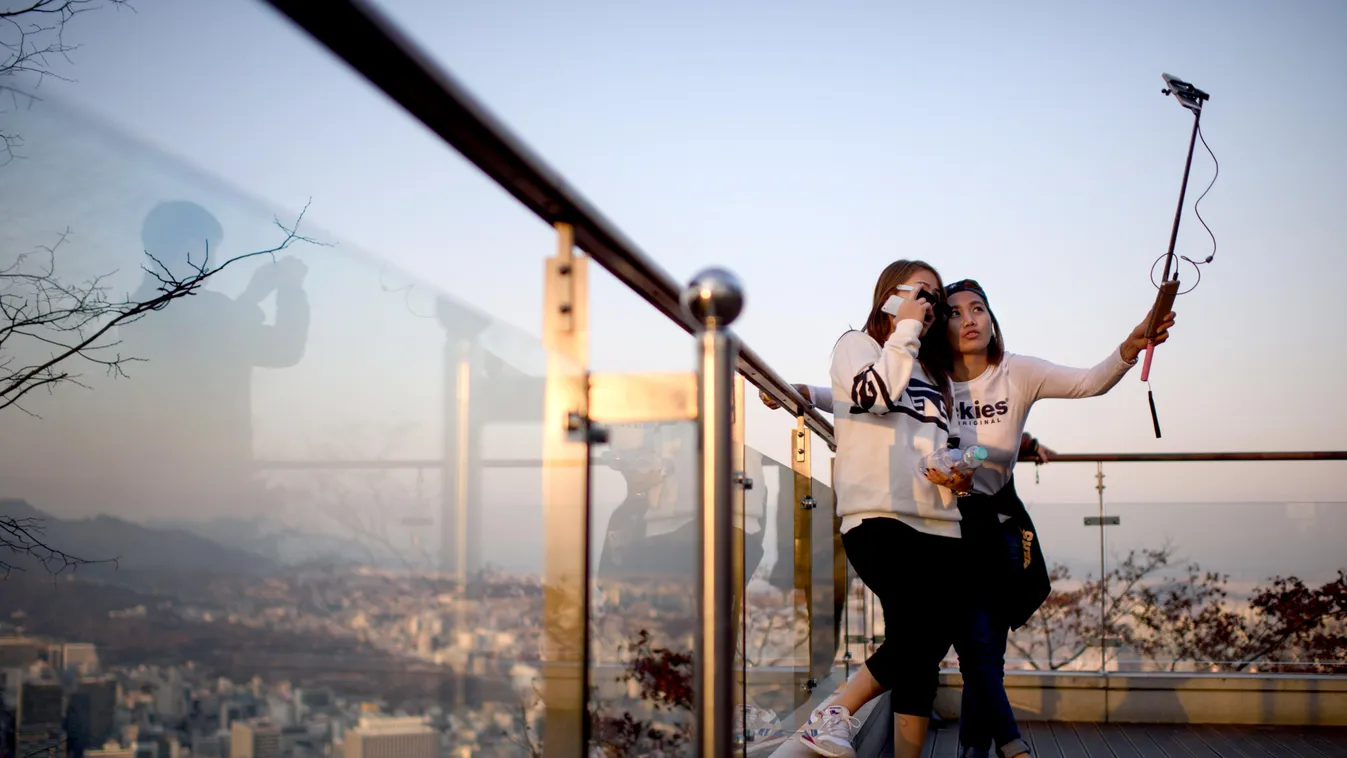 selfie stick szelfibot kép fotó ázsia szöul ázsia japán 