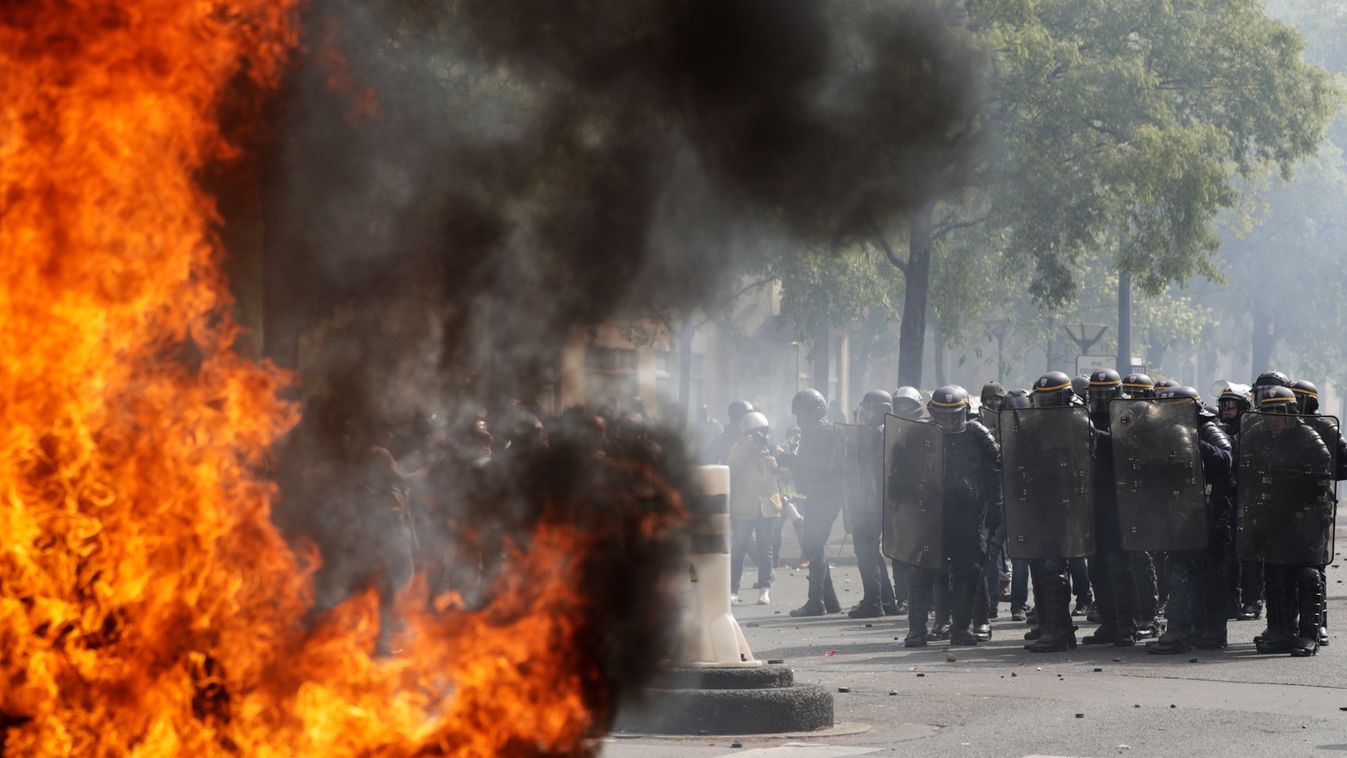 franciaországi utcai harcok 