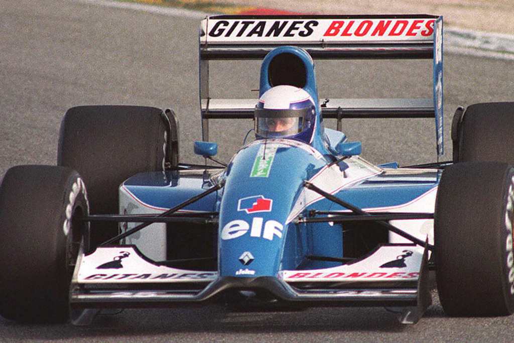 Forma-1, Alain Prost, Ligier JS37, 1991, teszt 