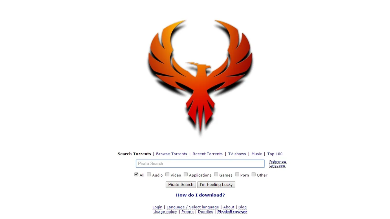 Főnixmadár lett az újraindult Pirate Bay logója 