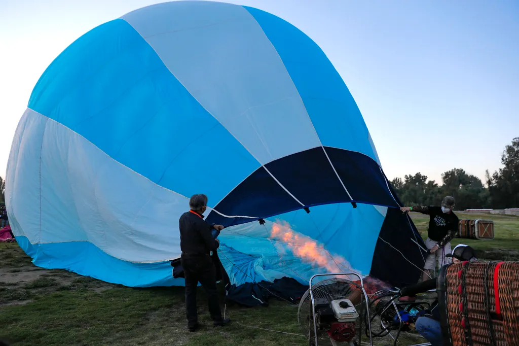 Chilei hőlégballon fesztivál 