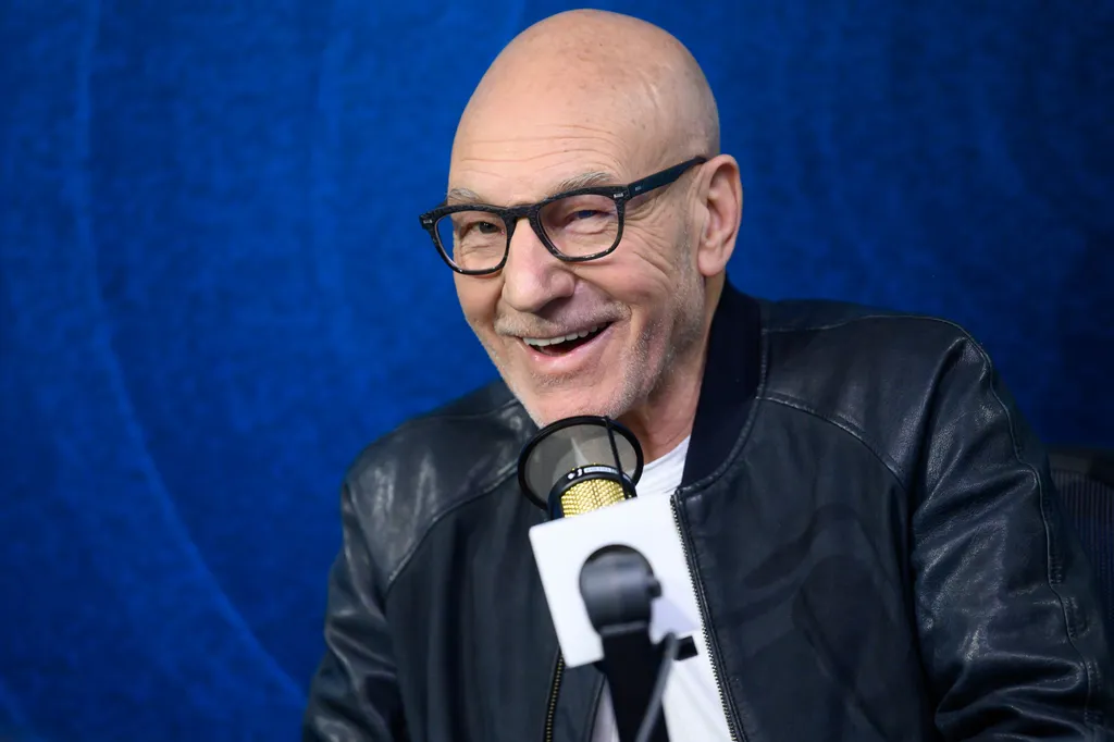 Sir Patrick Stewart Visits The SiriusXM Hollywood Studio GettyImageRank3 arts culture and entertainment celebrities MUSIC 
