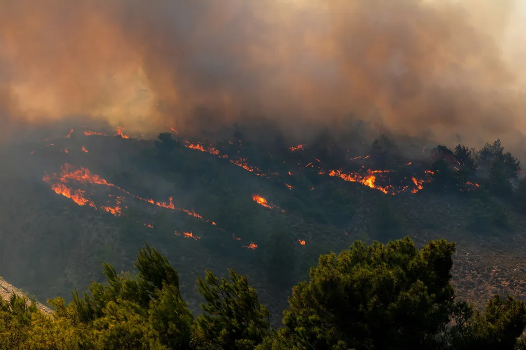 Görögország, tűz, Rodosz, 2023.július.25., 