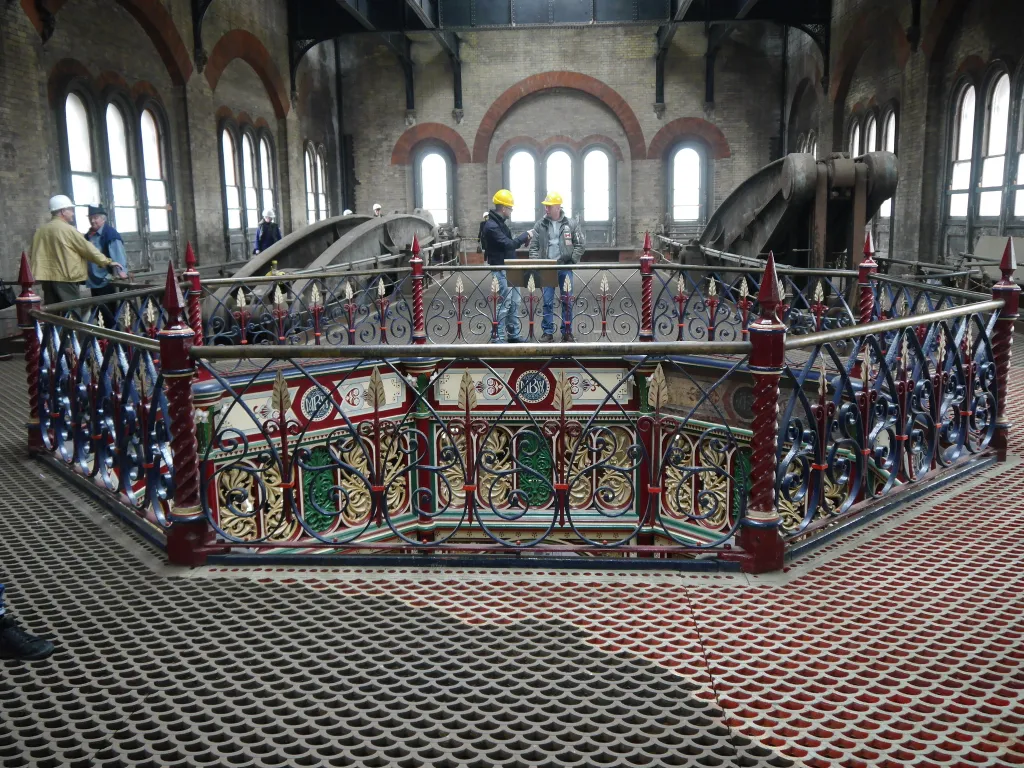 Crossness Pumping Station in London szennyvíz szivattyú 