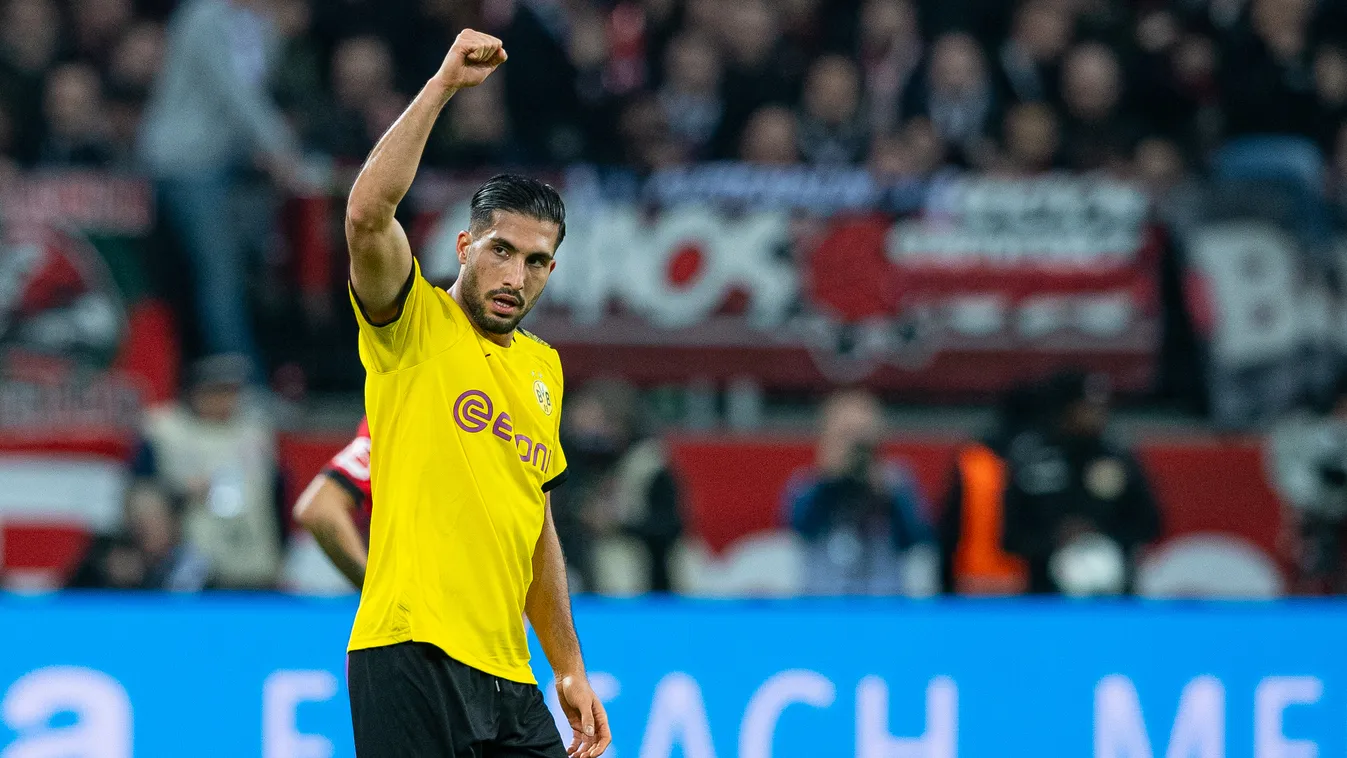 Bayer Leverkusen - Borussia Dortmund Sports soccer Bundesliga torjubel scorer 