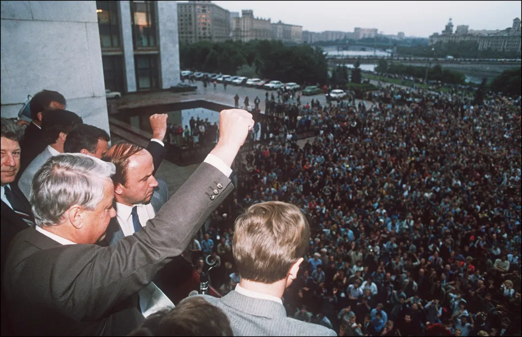 1991-es orosz augusztusi puccs, puccskísérlet, Oroszország, 1991, Boris Yeltsin, Borisz Nyikolajevics Jelcin 
