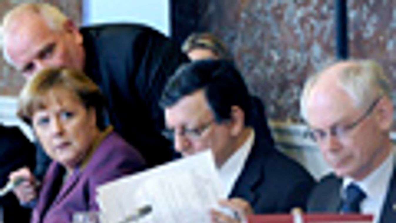EU-csúcstalálkozó, Brüsszel, Merkel, Rompuy, Barroso