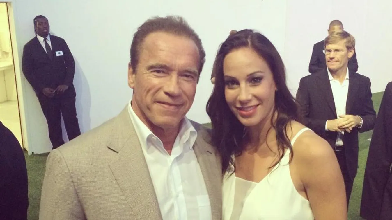 Vajna Tímea Arnold Schwarzenegger 