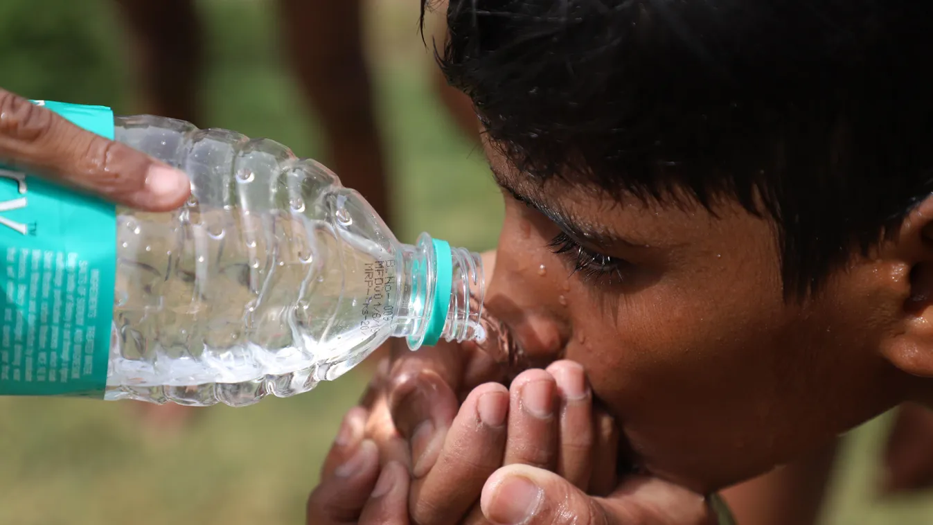indiai hőség, vízhiány 