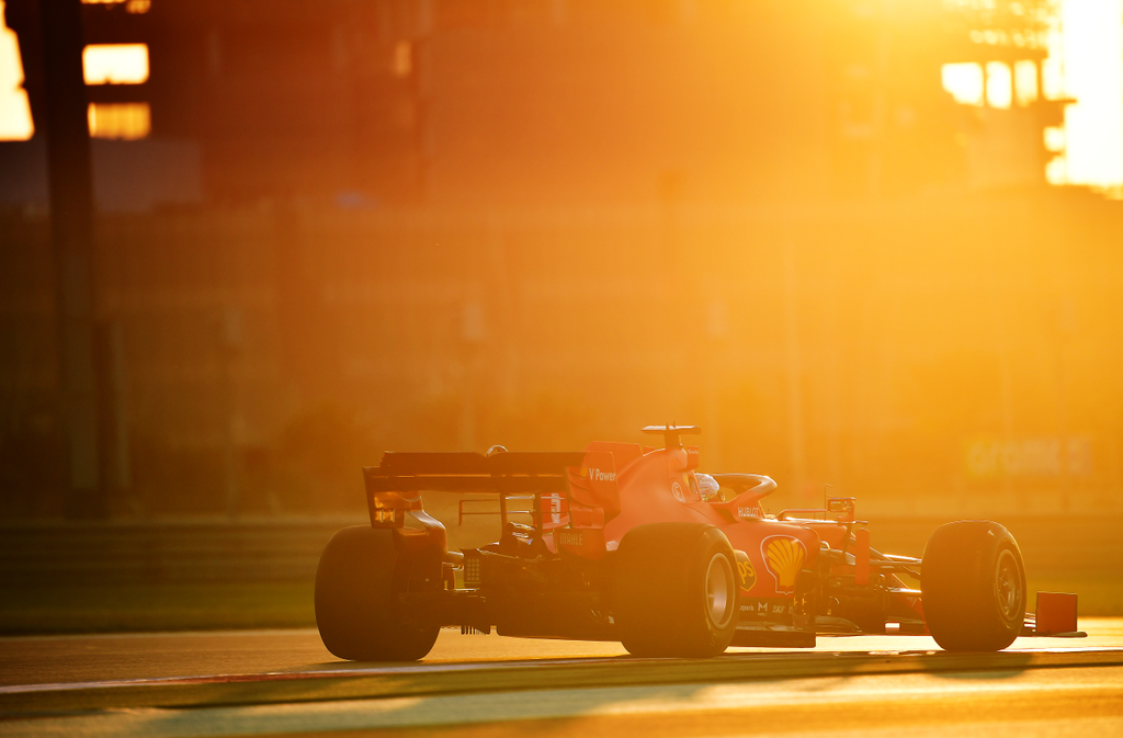 Forma-1, Sebastian Vettel, Ferrari, Abu-dzabi Nagydíj, 2020 péntek 