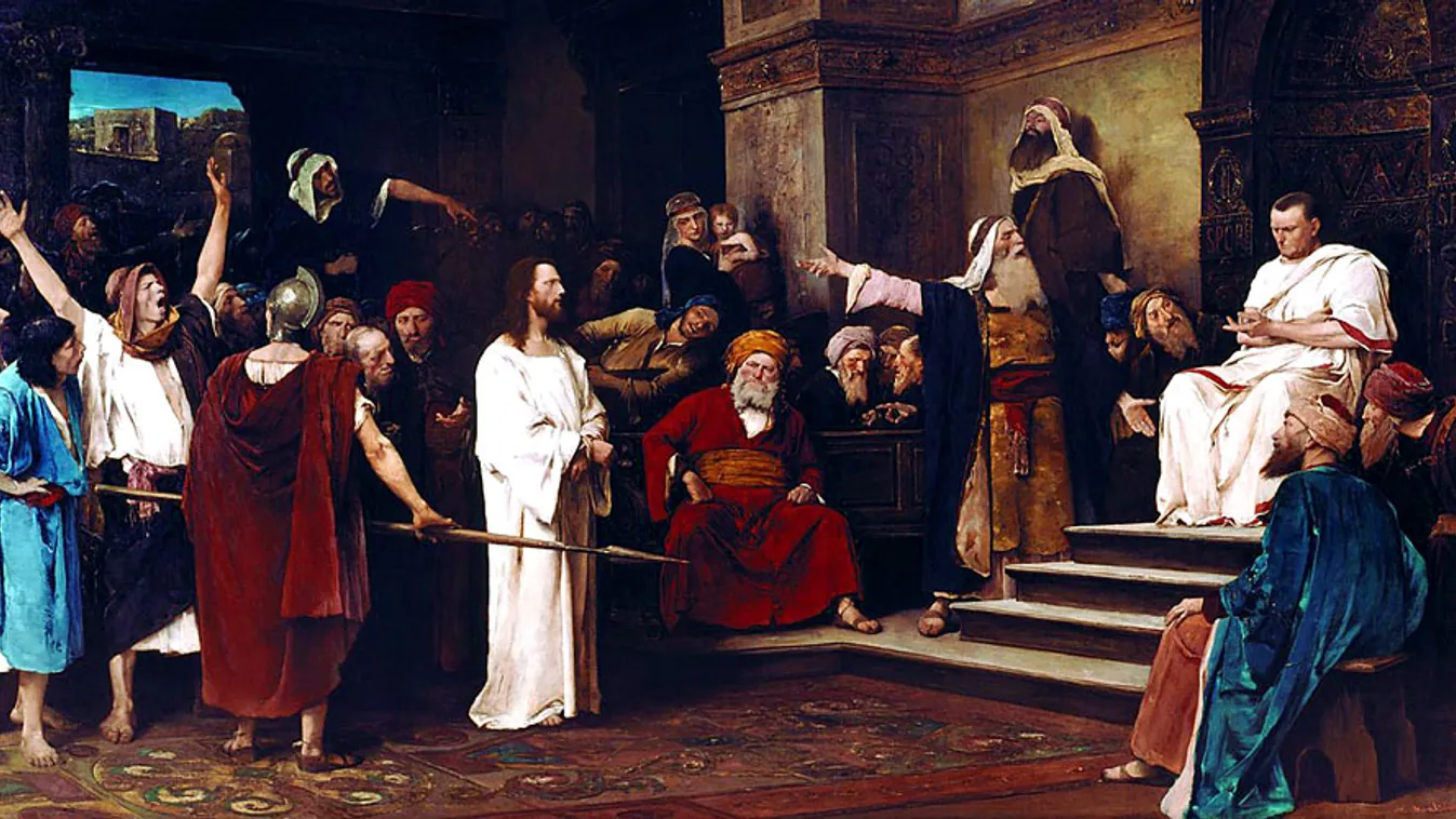 Krisztus Pilátus előtt, Munkácsy Mihály