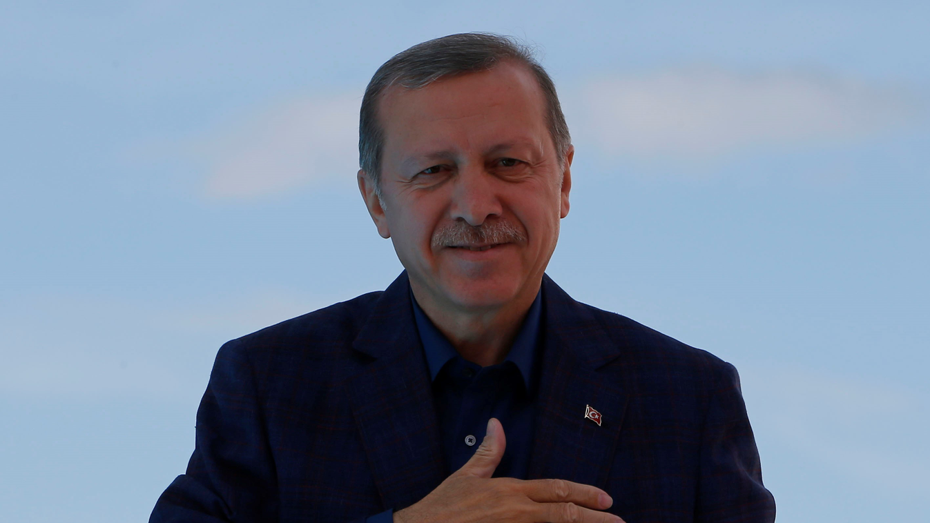 Turkish President Erdogan in Turkey's Malatya TURKEY Recep Tayyip Erdogan May CEREMONY malatya President of Turkey SQUARE FORMAT 