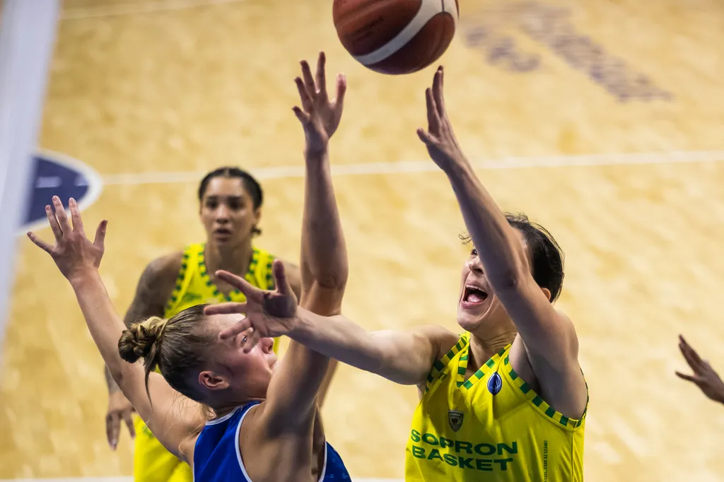 Kosárlabda, női, Euroliga, Sopron Basket – Basket Landes, Sopron, basket, Landes 