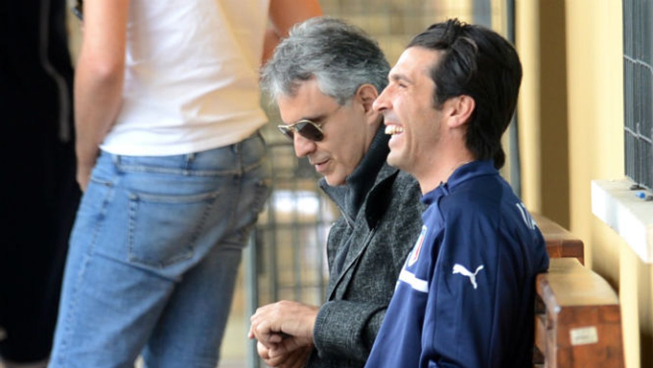 Andrea Bocelli, GianLuigi Buffon, foci 
