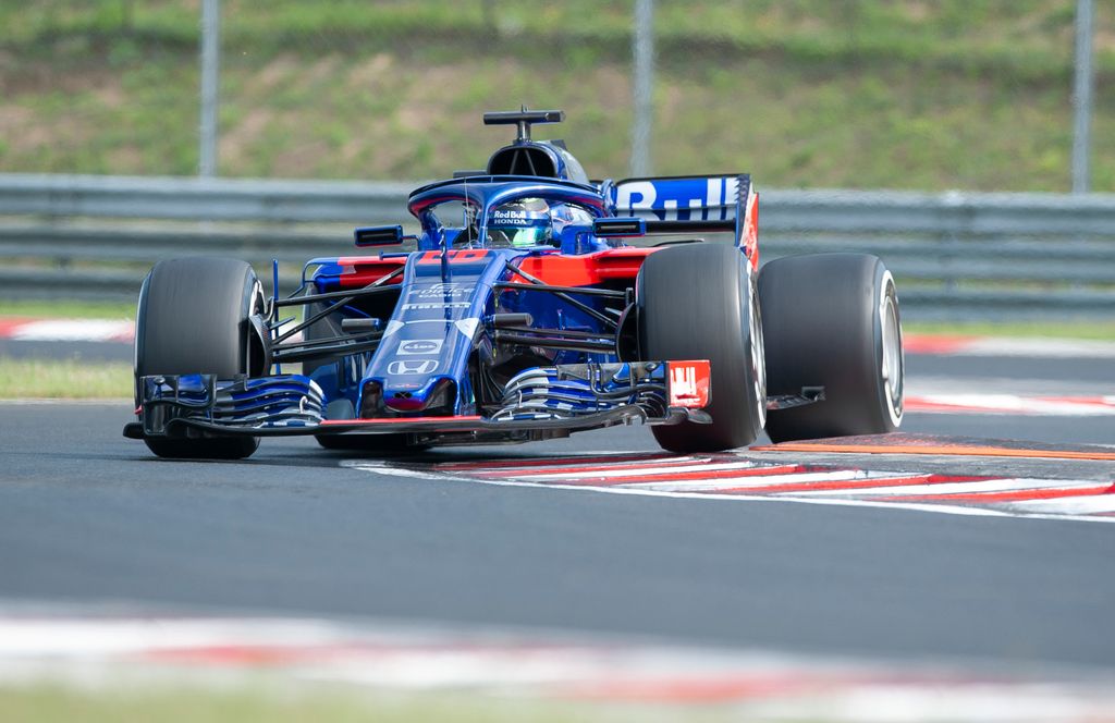 F1-es tesztelés a Hungaroringen, 2. nap, Brendon Hartley, Scuderia Toro Rosso 