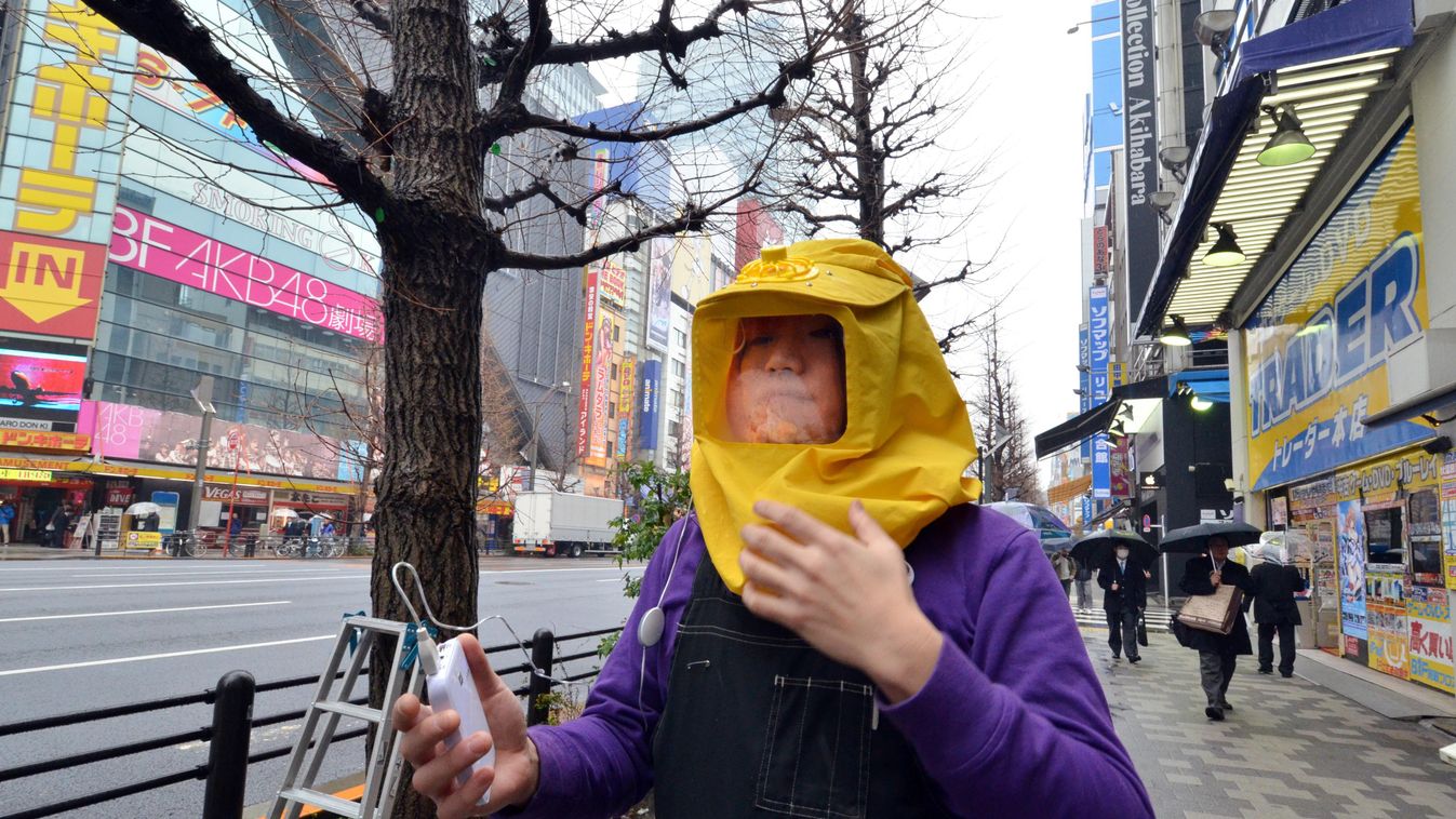 Japán, pollen, allergia 
