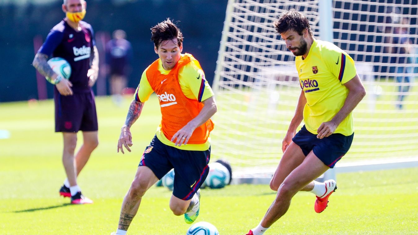 Lionel Messi, FC Barcelona, edzés 
