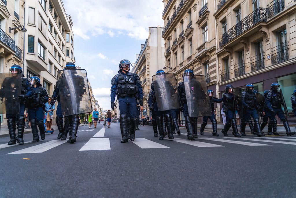 francia koronavírus korlátozások elleni tüntetés, Franciaország, tüntetés, 2021 