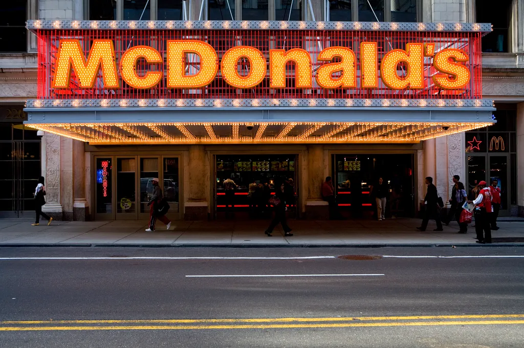 Legszebb McDonalds éttermek – galéria Times Square, New York 