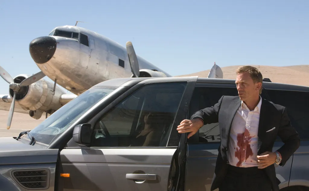 The 22nd film about the legendary secret agent James Bond, "Quantum of Solace", is to be released this November spy adventures Horizontal 