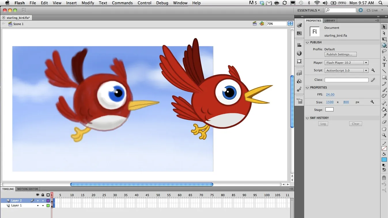 adobe flash böngésző animáció video html5 