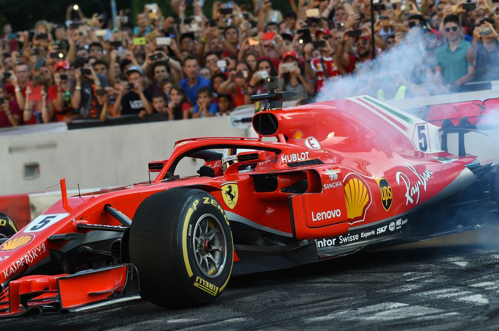 F1 Festival, Milánó, Sebastian Vettel, Scuderia Ferrari 
