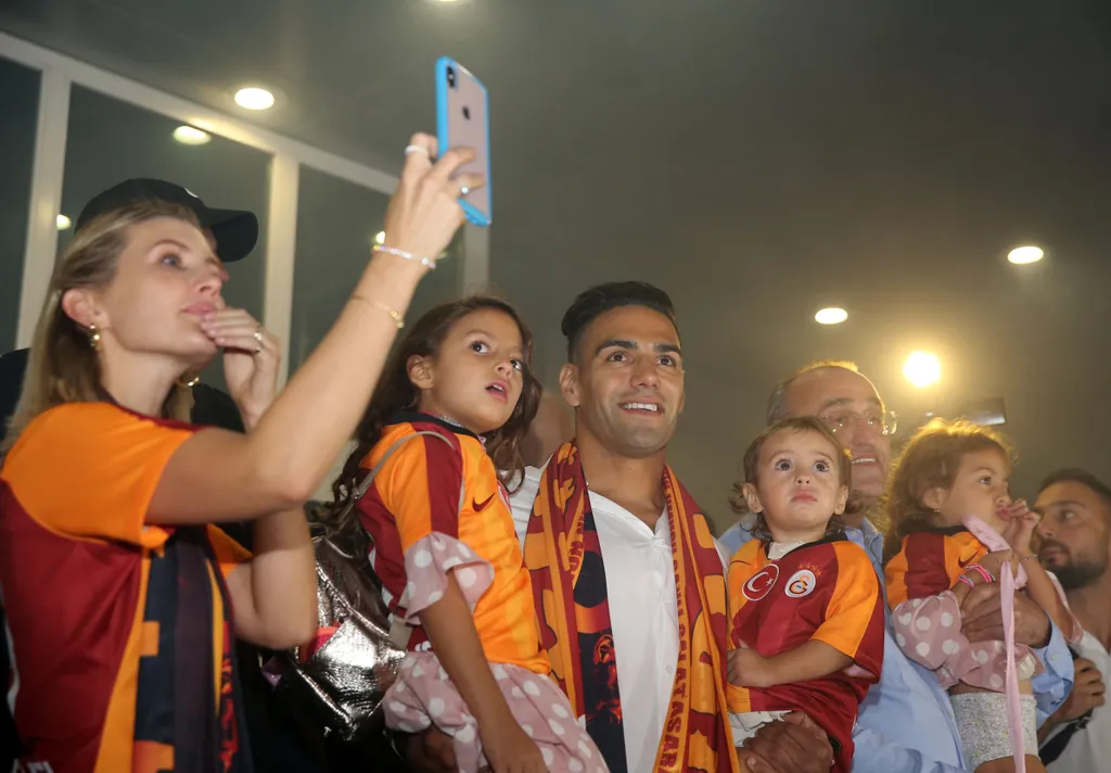 Galatasaray set to sign Colombian star Falcao Galatasaray TURKEY Radamel Falcao Istanbul September 2019 world star 