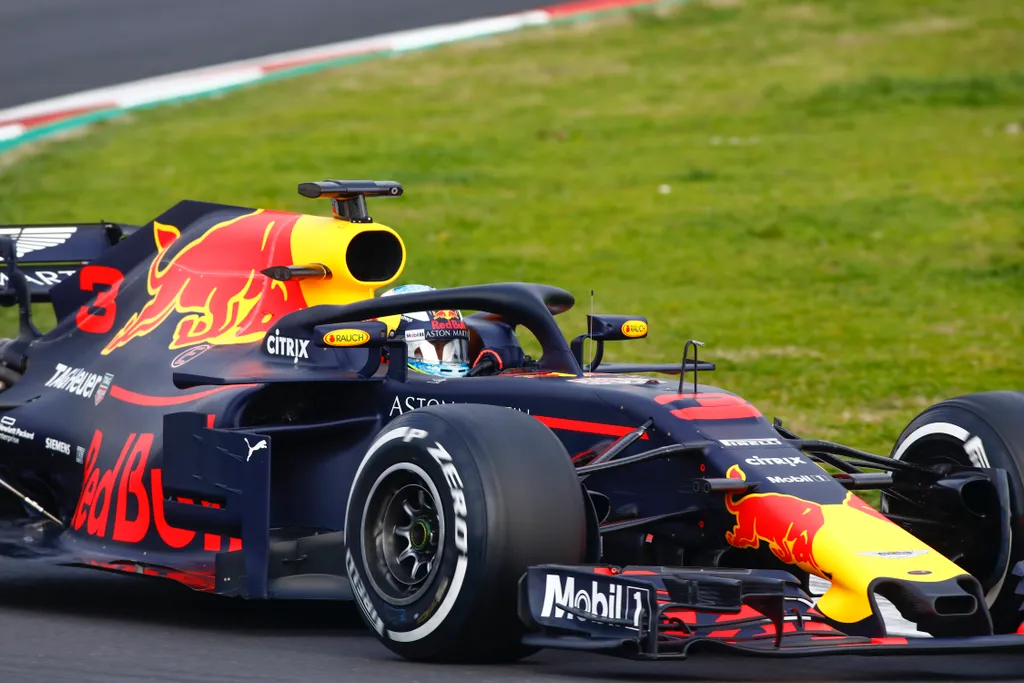 Forma-1, Barcelona tesztelés - 1. nap, Daniel Ricciardo, Red Bull 