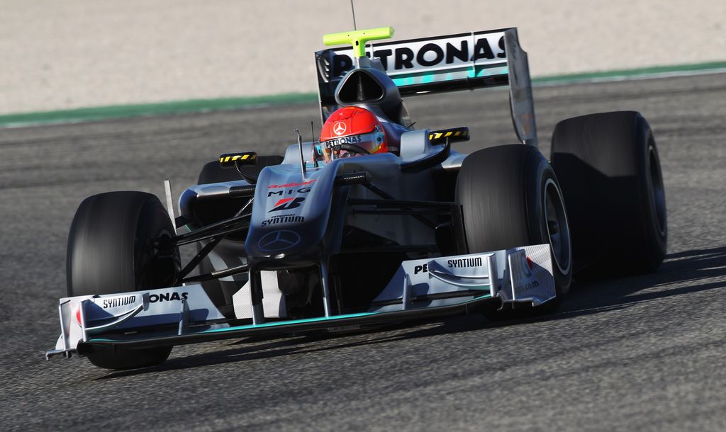 Forma-1, Michael Schumacher, Mercedes GP Petronas, Valencia teszt 2010 