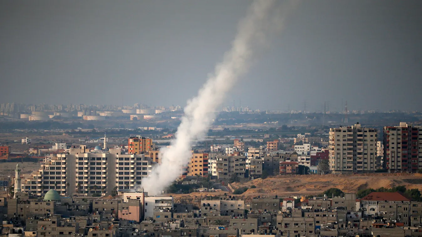 Rakétakilövés, Gáza város, izraeli-palesztin konfliktus 
