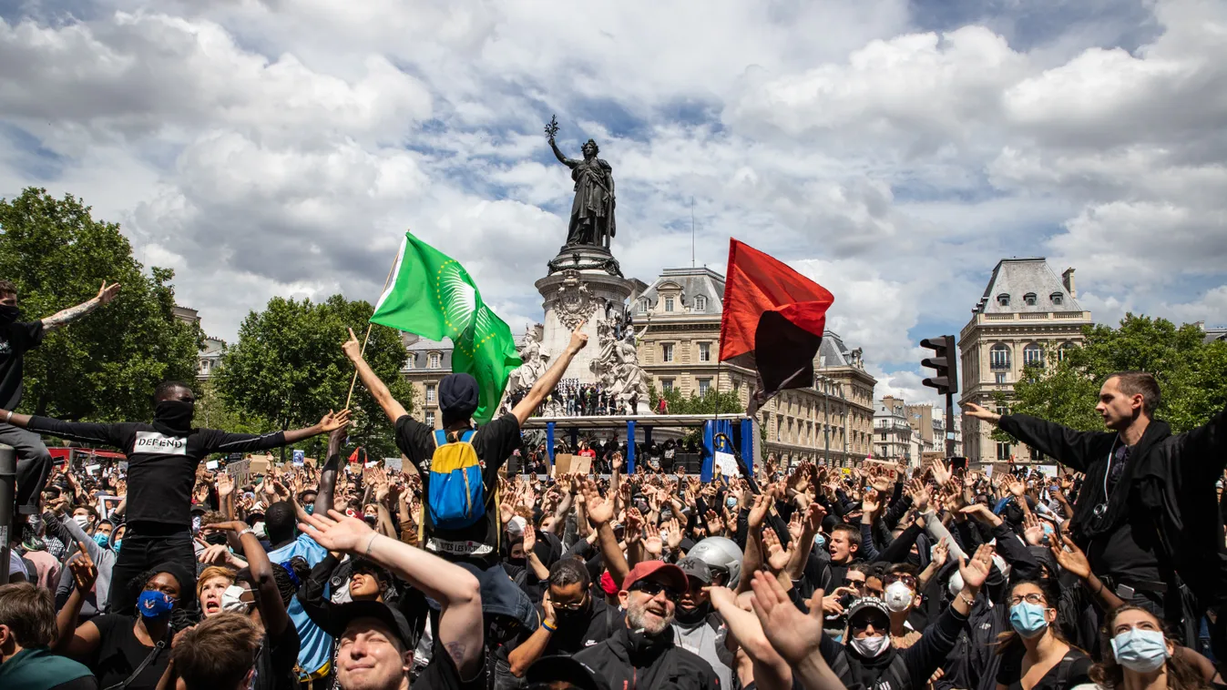 franciaország, tüntetés, párizs 