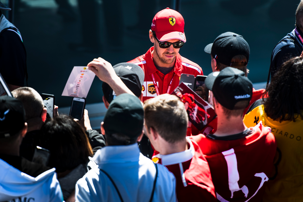 Forma-1, Kanadai Nagydíj, csütörtök, Sebastian Vettel, Scuderia Ferrari 