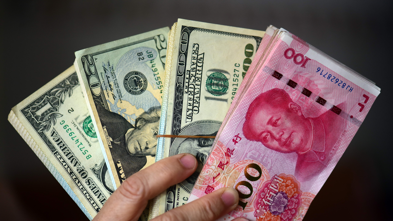 renminbi pénz dollár 