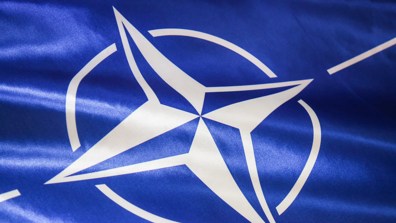 NATO, logó, zászló 