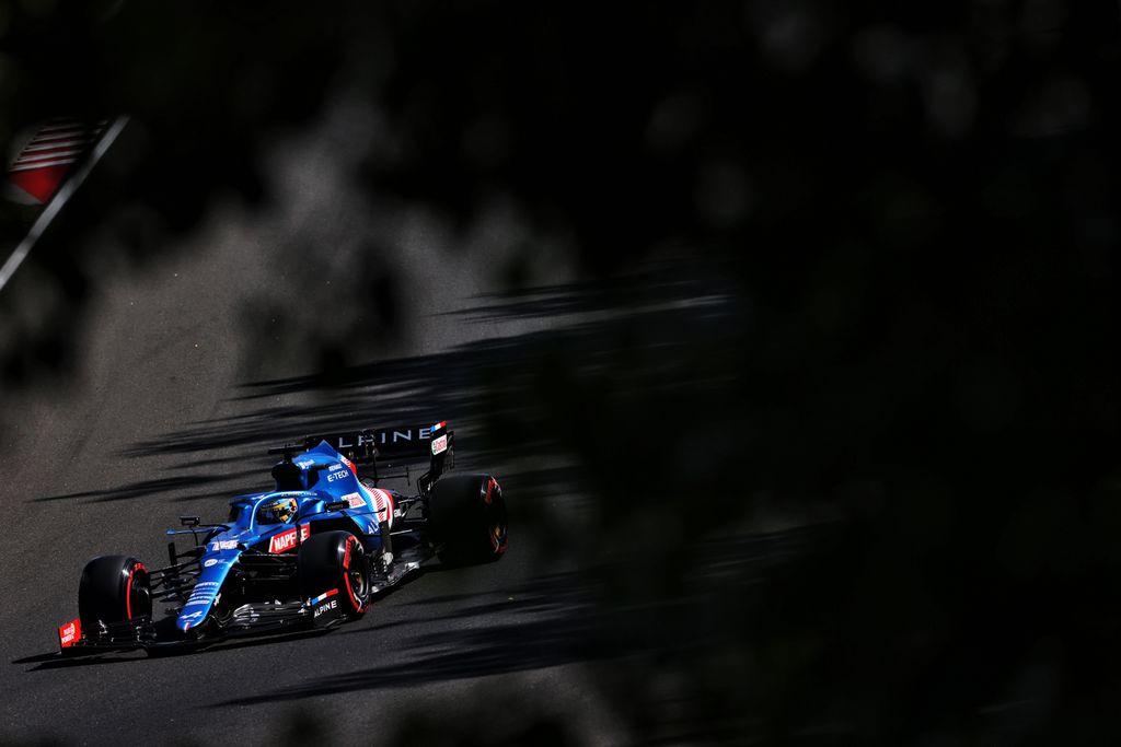Forma-1, Fernando Alonso, Alpine, Magyar Nagydíj 2021, szombat 