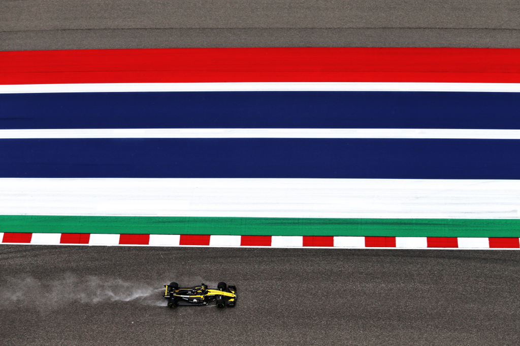 Forma-1, Nico Hülkenberg, Renault Sport Racing, USA Nagydíj 