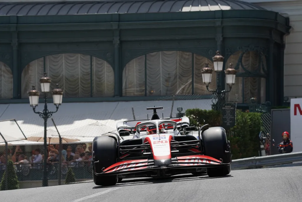 Forma-1, Kevin Magnussen, Haas, Monacói Nagydíj 2022, péntek 