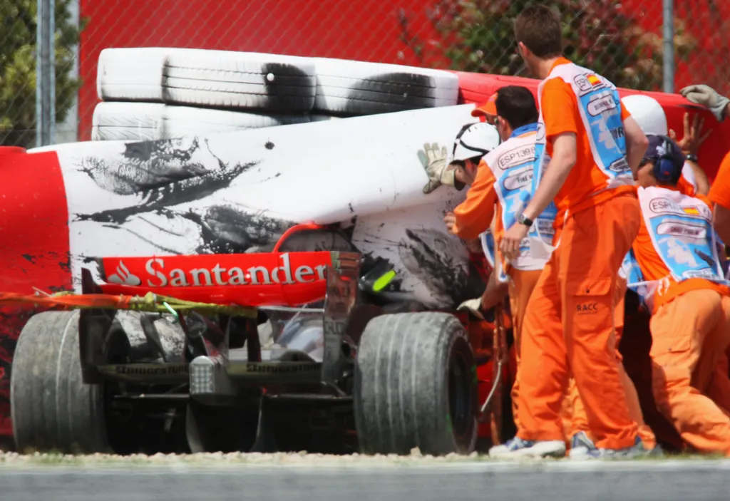Forma-1, Heikki Kovalainen baleset 