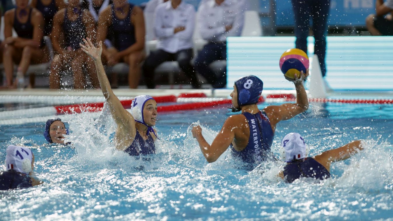 Magyar Francia női vízilabda  vizes vb FINA2017 
