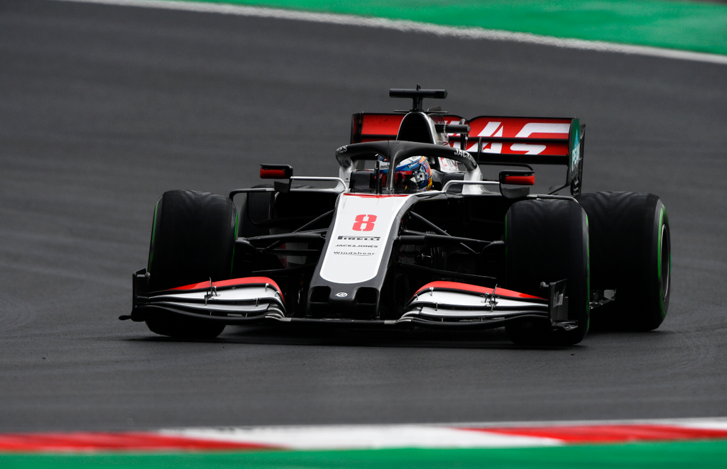 Forma-1, Romain Grosjean, Haas, Török Nagydíj 2020, szombat 
