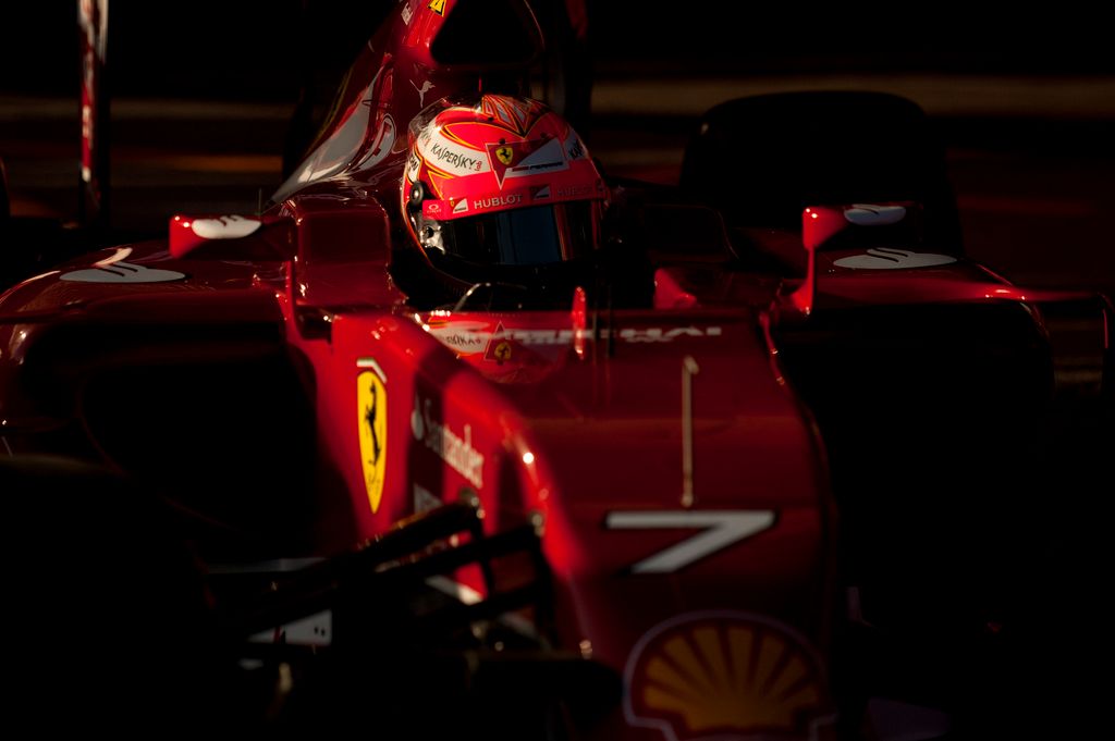 Forma-1, Kimi Räikkönen, Scuderia Ferrari, 2014, teszt, Jerez 