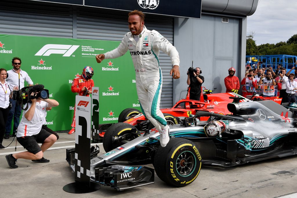 A Forma-1-es Olasz Nagydíj, Lewis Hamilton 